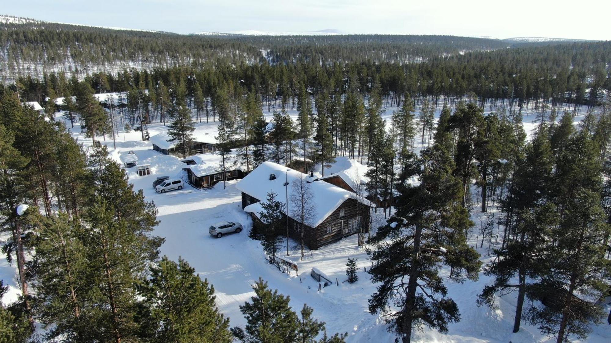 Kuukkeli Apartments Pikku-Hirvas Ja Porotokka Сариселка Екстериор снимка